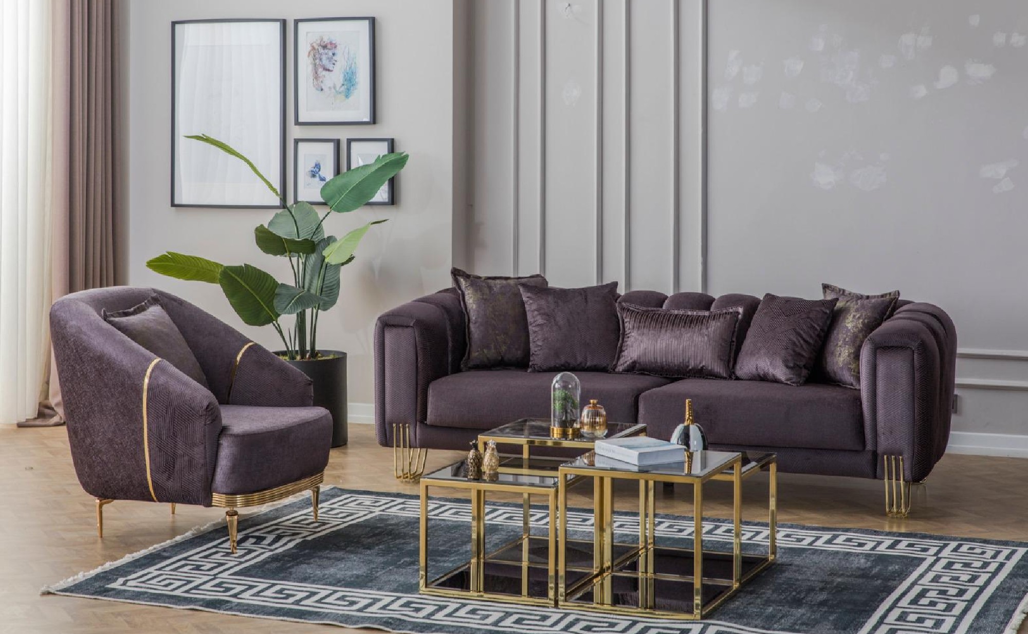 Almira G1109 Sofa and Armchair